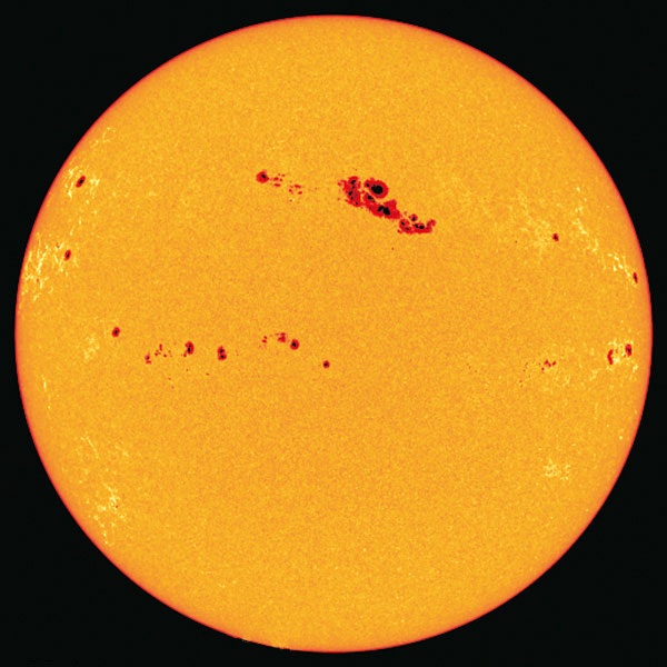 Image de taches solaires